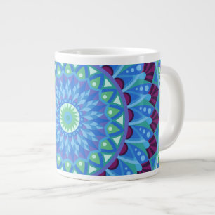 Großes Mandala Midnight Dreams Oversized Zen Jumbo-Tasse
