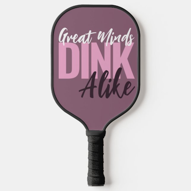 Großes Mindest-Dink-Bild wie eine benutzerdefinier Pickleball Schläger (Vorderseite)