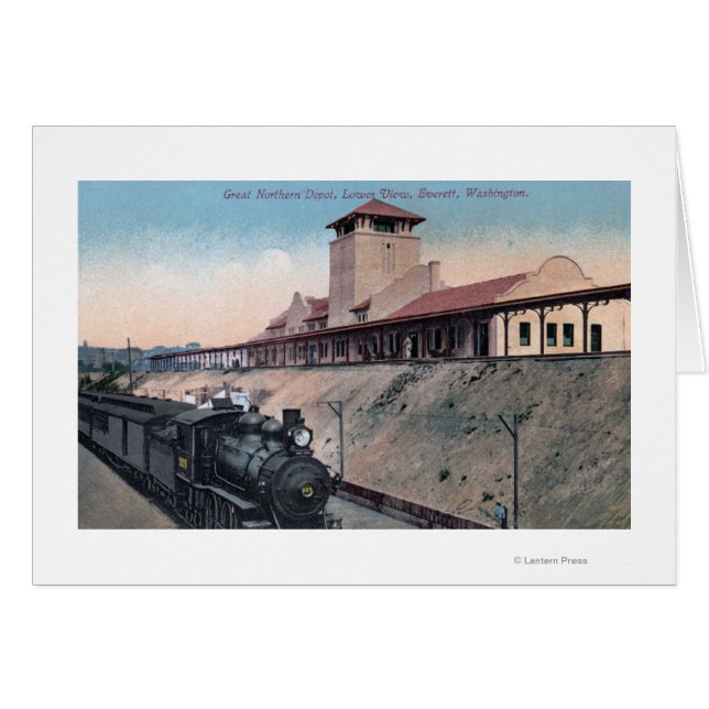 Großes Northern Railroad Depot 2 (Vorderseite (Horizontal))