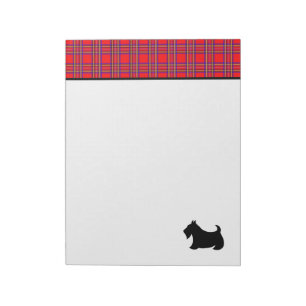 Großes Notizbuch für Scottish Terrier Notizblock