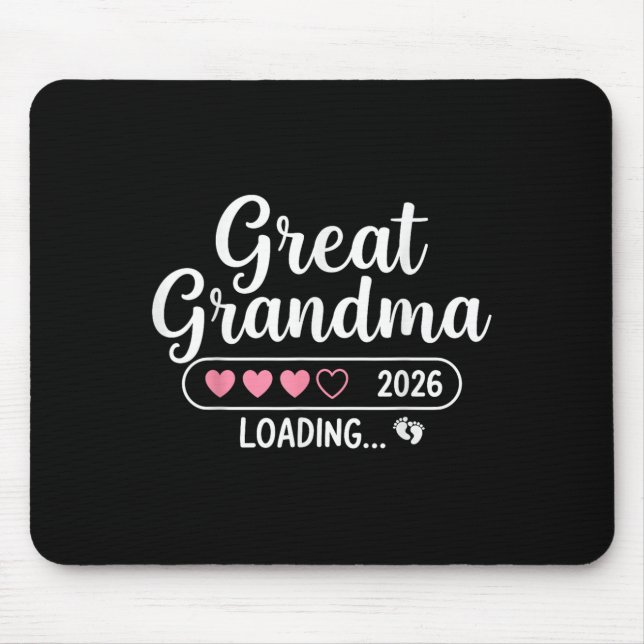 Großes Oma 2026 Ladung Mousepad (Vorne)