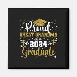 Großes Oma Cl von 2024 Hochschulabschluss Magnet
