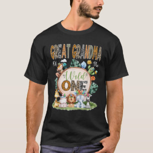 Großes Oma des Safari-Dschungels T-Shirt