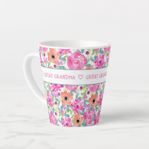 Großes Oma überall in der Welt Milchtasse