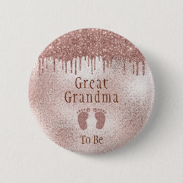 Großes Oma, um ein Baby Dusche Pink Babynahrung zu Button