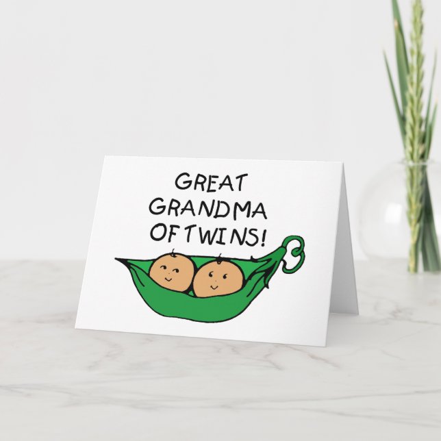 Großes Oma von Twins Pod Karte (Vorderseite)