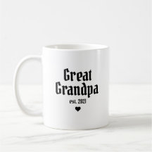 Großes Opa-Schwangerschaft Ankündigung Geschenk