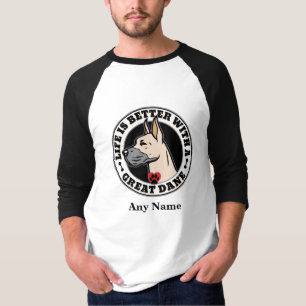 Großes Personalisiertes Leben ist besser T-Shirt