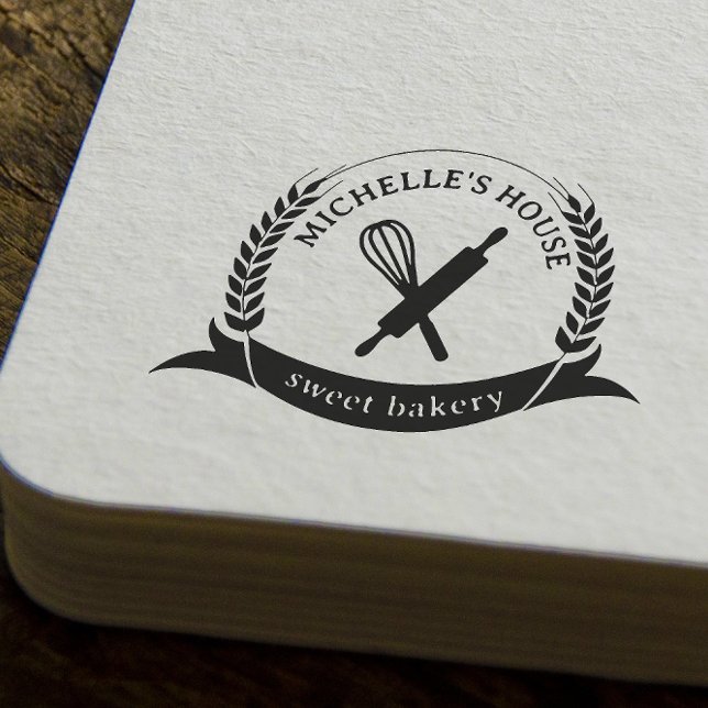 Großes, Personalisiertes Logo Gummistempel (Von Creator hochgeladen)