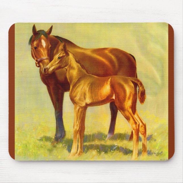 großes Pferd Mousepad (Vorne)