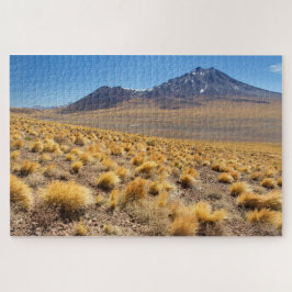 Großes Puzzle mit schöner Landschaftsansicht