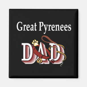 Großes Pyrenäen VATER Magnet