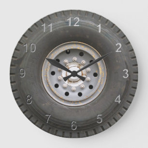 Großes Rad Große Wanduhr