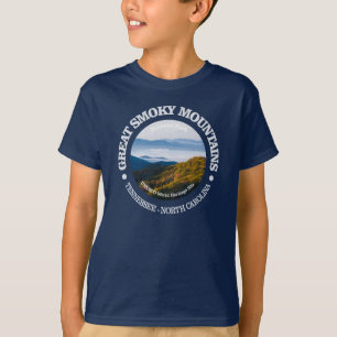 Großes rauchiges Mouintains T-Shirt