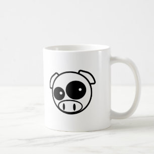 Großes schauendes Subie Schwein Kaffeetasse