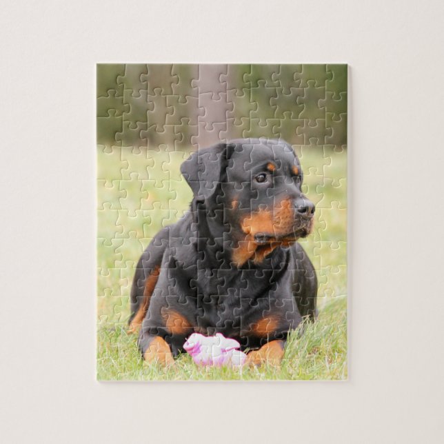 Großes schönes Rottweiler (Vertikal)