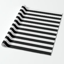Großes Schwarzweiss-Streifen-Packpapier