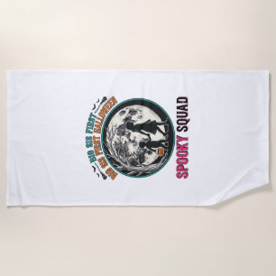 Großes Schwester Halloween-Shirt für ihre erste gr Strandtuch