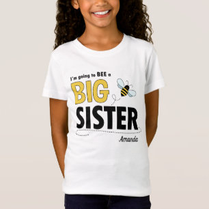 Großes Schwester T-Shirt Biene