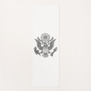 Grosses Siegel der USA (E Pluribus Unum) Yogamatte