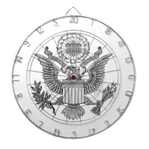 Grosses Siegel der USA (USA) Dartscheibe