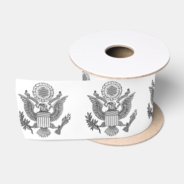Grosses Siegel der USA (USA) Satinband (Spule)