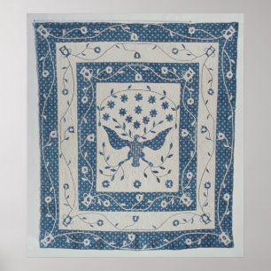 Großes Siegel von Staat-Steppdecke Poster