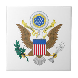 Großes Siegel von Vereinigten Staaten Fliese