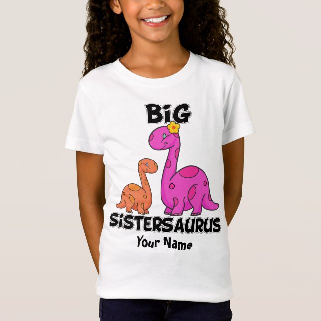 Großes Sistersaurus T-Shirt (Vorderseite)