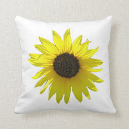 Großes Sonnenblume-Kissen Kissen