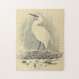 Großes Stehendes Vogelpuzzle