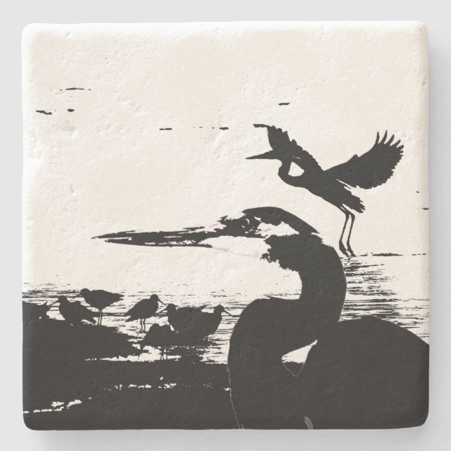 Großes Steinuntersetzer (Vorderseite)