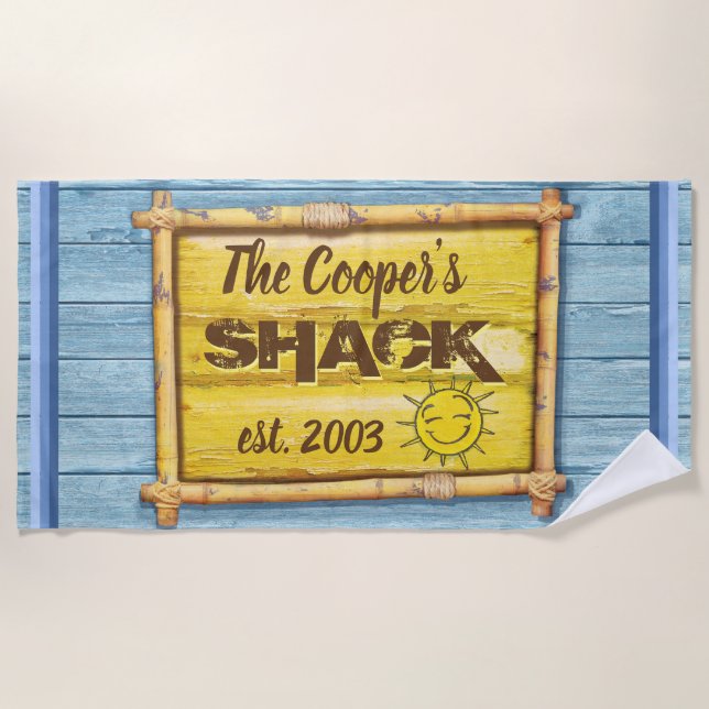 Grosses Strandtuch Driwood Beach (Vorderseite)