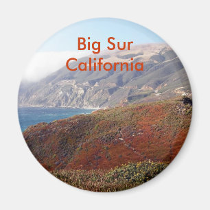 Großes Sur, Kalifornien-Landschaft Magnet