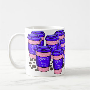 Grosses tasses de café Xo