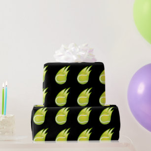 Großes Tennisball-Packpapier Geschenkpapier