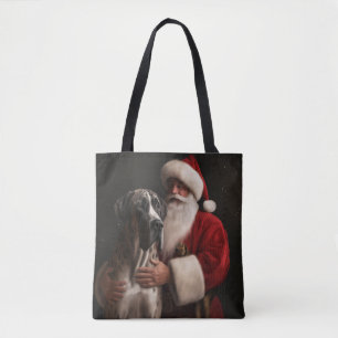 Großes Tor mit Weihnachtsfeiertag Tasche
