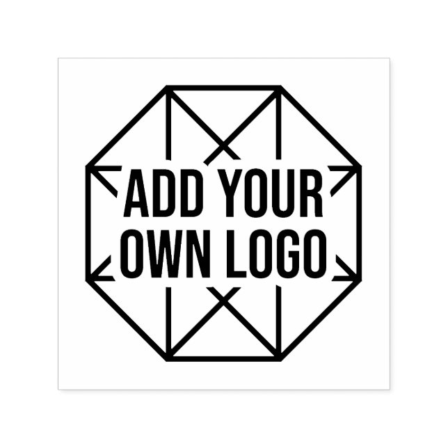 Großes Upload Ihres eigenen Firmenlogos Permastempel (Design)