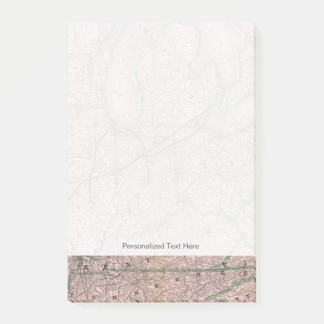 Großes Wabash System Post-it Klebezettel (Vorderseite)