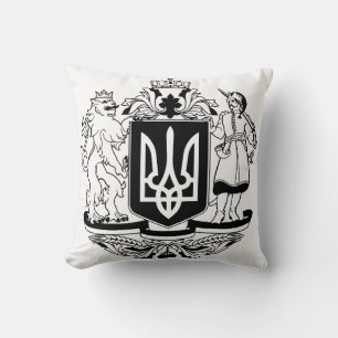 Großes Wappen der Ukraine Kissen