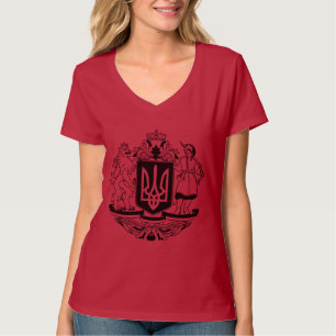 Großes Wappen der Ukraine T-Shirt