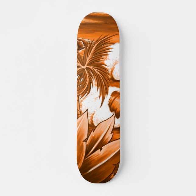 Großes Wellen-Skateboard Skateboard (Vorne)