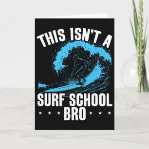 Großes Wellen-Surfen Dies ist keine Surfschule Lus Karte