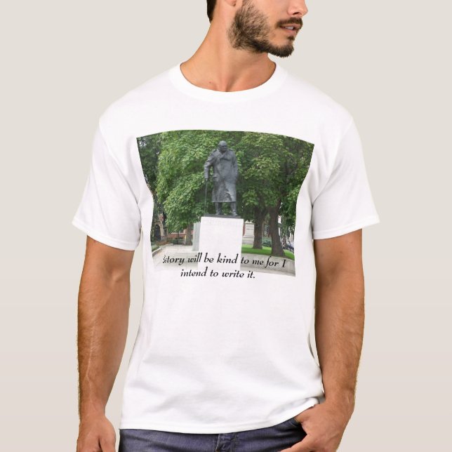 Großes Zitat T-Shirt (Vorderseite)