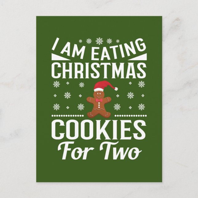 Grossesse de Noël faire-part (Devant)