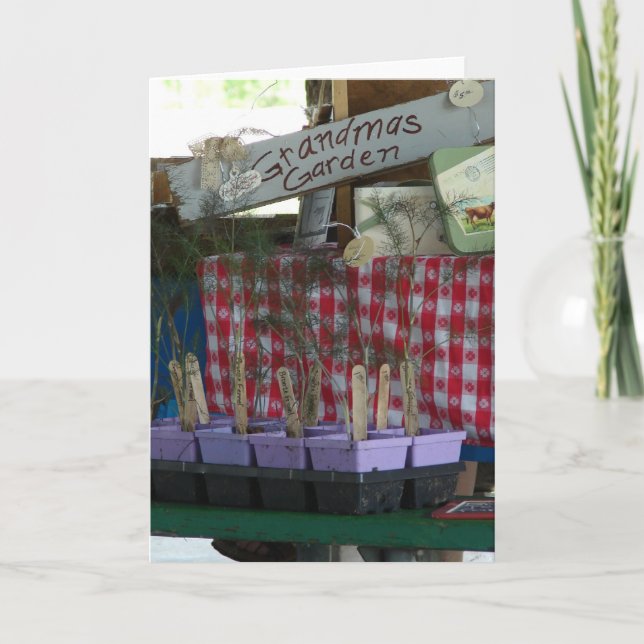 Großgarten Karte (Vorderseite)