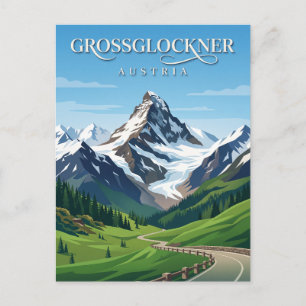 Großglockner Österreich Postkarte