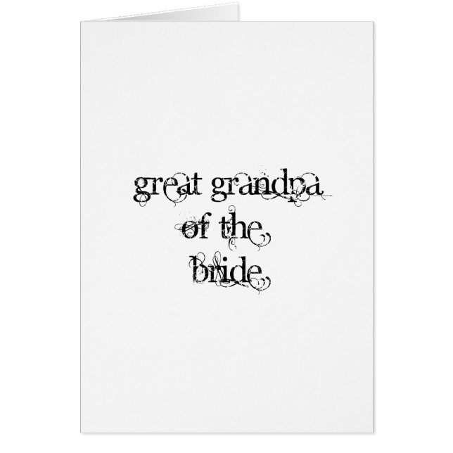 Großgroßvater der Braut (Vorne)