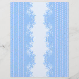 Großhandel Weihnachten Fraktal Pastell Blau Scrapb Flyer