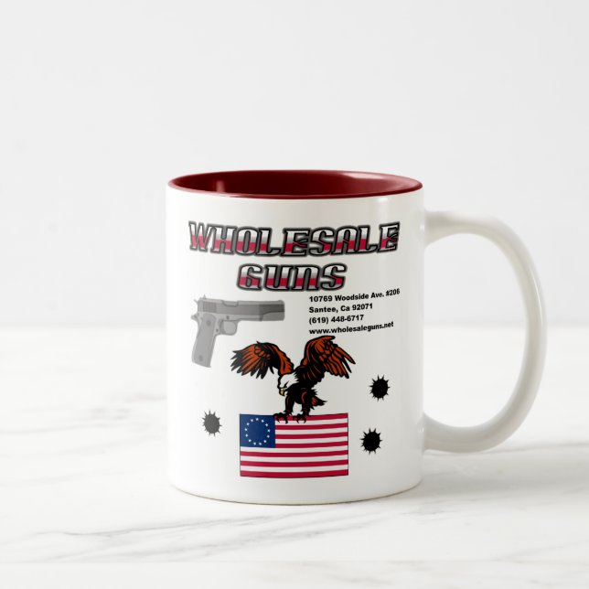 Großhandelsgewehre Zweifarbige Tasse (Rechts)